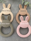 Teething Ring Letter Box Set (Bear Socks)