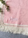 Personalised Embroidered Muslin Blanket