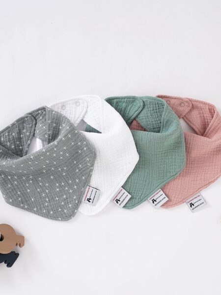 Organic Natural Cotton Baby Bib